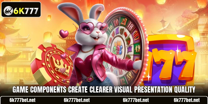 Game components create clearer visual presentation quality Game components create clearer visual presentation quality