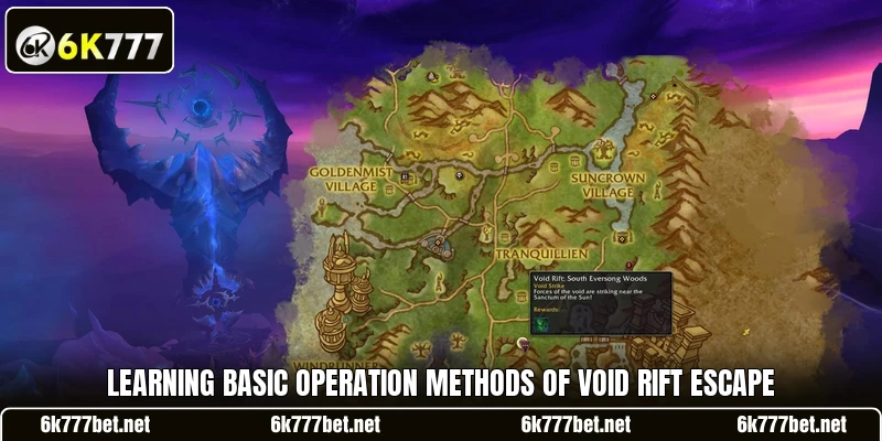 Learning basic operation methods of Void Rift Escape Learning basic operation methods of Void Rift Escape