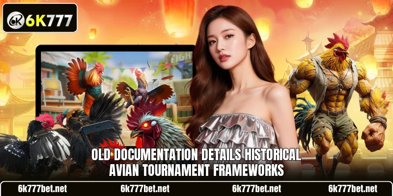 Old documentation details historical avian tournament frameworks Old documentation details historical avian tournament frameworks