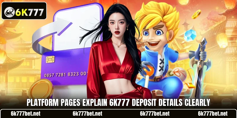 Platform pages explain 6k777 app details clearly